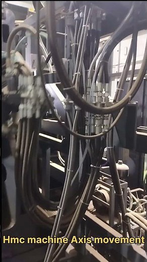 hmc machine Axis movement..#vmc #machine #hmc #cnc #mechanical #viral #video #manufacturing #reels .