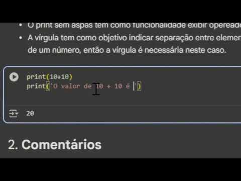 Conhecendo a linguagem Python