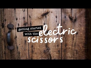Getting Started with Electric Scissors