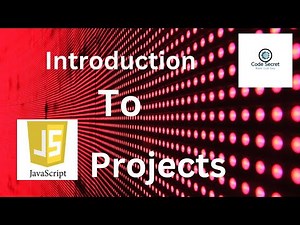 Introduction to JavaScript Projects | Simple Projects with HTML , CSS and JavaScript for Beginners!