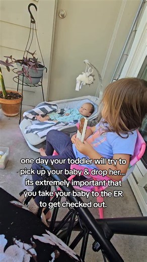 Hazels Heroes Homebase on Instagram: "On September 20th, 2024 our ever-doting toddler attempted to pick up our 4mo baby from the floor mat & dropped her. We rushed her to the ER, where they cleared her from any injury or trauma. They were about to discharge us, but as the nurse did her last set of vitals on our baby while she slept in her car seat, her oxygen levels were dangerously low. So low in fact, that the nurse thought the monitor was broken & tried several other monitors to confirm befor