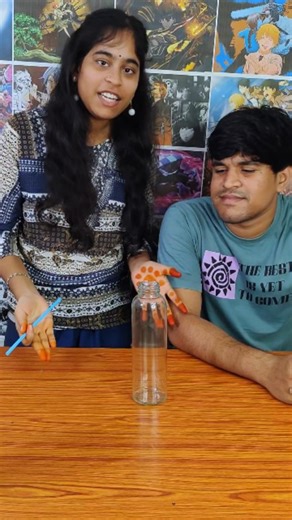 Aparnaa on Instagram: "Lift the bottle only with the straw. #iamapar #iammugu #riddle #games #puzzle"