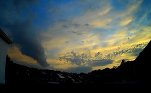 2.7K views · 58 reactions | An amazing gust front came through around Sunset from the winds flowing out from the dying storms to the South and East. Watch the flag and trees start blowing as it comes through. | IW Met Service - The Isle of Wight Weather Service | Facebook