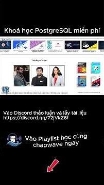 Khoá học PostgreSQL cho người mới