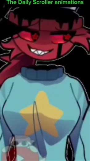 gigi fighting made by The Daily Scroller animation #shorts #viral #dandysworld