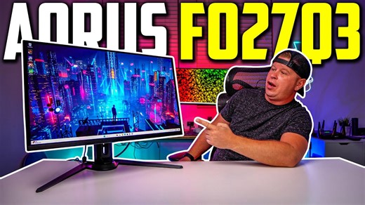 Best gaming monitor of 2024? - Gigabyte AORUS FO27Q3 review