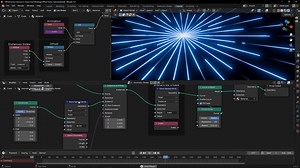 Blender 中的能量轨迹特效-几何节点 中文配音