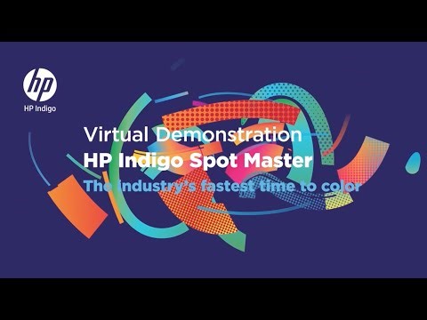 HP Indigo Spot Master: The industry’s fastest time to colour!