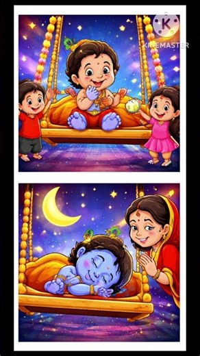 झूला झूले नंदलाल😊🌞🙋Hindi rhymes for kids.Hindi baby song.Baal geet in hindi.Jhula jhule Nandlal.