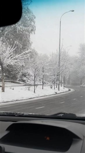 Beautiful #snowfall season in #tashkent #uzbekistan