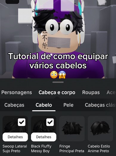 Como Equipar Vários Cabelos no Roblox: Tutorial Completo