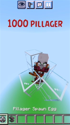 1,000 Pillagers vs. 1 Falling Anvils! (CRUNCHY)