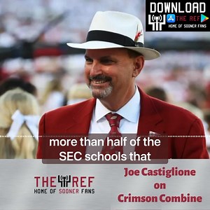 8.7K views · 108 reactions | Joe Castiglione explained the decision to do away with the OU Spring Game and move toward the Crimson Combine. He told The T-Row in the Morning Show: “I love the spring game. I hate to see it going away. I’m with the fans. It’s just something that we’re having to do to adjust and best position our program.” | The REF Sports Radio Network | Facebook