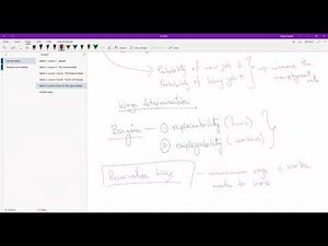 7.4 Wage Determination II