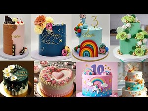 🎂✨Simple Cake Decorating Ideas/♥️Beautiful & Morden Cake Designs/Birthday Cake/🎂Cake Designs 🎈