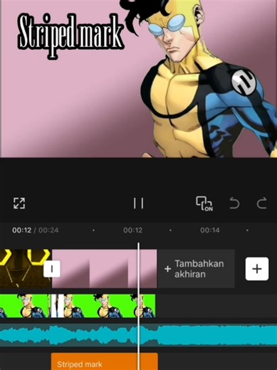 Sigma striped mark animation🔥🔥🔥#fyp #invincibleseason3 #fypシ゚viral #invincible #fyppppppppppppppppppppppp