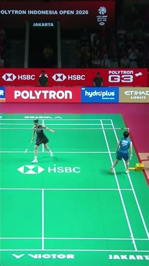 Deft net control #shorts #badminton #BWF