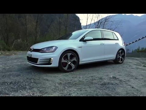 VW Golf 7 GTI Performance | Driving, Acceleration and Sound