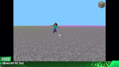 Evolution of Minecraft (2009-2021)