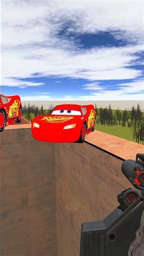 We Find The Small To Giant Mcqueen And Many More In Gmod! #shorts