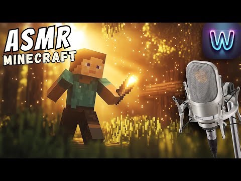 ASMR Minecraft 👄 Whispering & Mouth Sounds to Help You Fall Asleep Fast