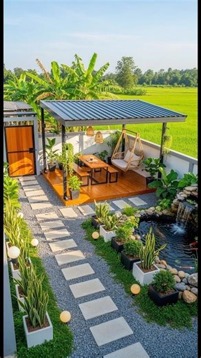 Destroyed Yard Becomes Stunning Oasis #beforeandafter #transformation #diy