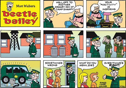 Beetle Bailey Comic Strip 2026-04-26 | Comics Kingdom
