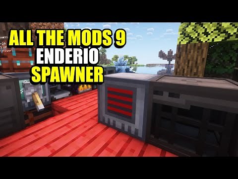 Ep12 Enderio Spawner - Minecraft All The Mods 9 Modpack