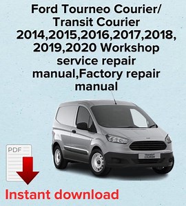 Ford Tourneo/transit Courier Repair Manual 2014-2020 (PDF Ebook) Service Manual - Etsy Australia