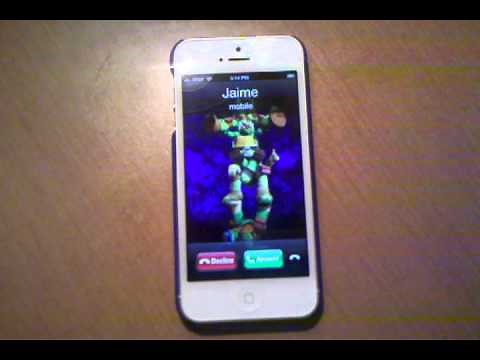 TMNT "T-Phone" Ringtone on iPhone5