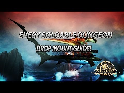Every Soloable Dungeon Mount Drop Guide - World of Warcraft - How To Get and Where!