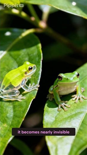 Glass Frog — See-Through Skin #wildlife #animalfacts