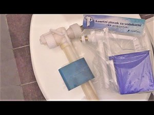 Popravka vodokotlića koji stalno puni i preliva – zamena mehanizma plovka za 3 minuta!