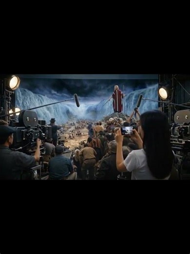 Behind the Scenes of the Movie The Ten Commandments #shorts