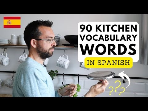 🍽️ Spanish Vocabulary in the Kitchen (Spain) 📝 Intermediate Spanish Listening Practice