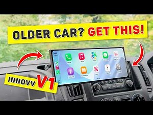 Transform Any Car in 1 Minute! INNOVV V1 CarPlay & Android Auto Dashboard Screen Review