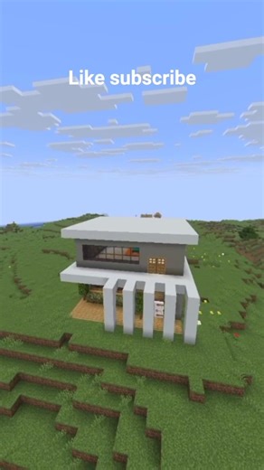 Ultimate Minecraft Modern House 🏡 Minimal & Clean Build #shorts