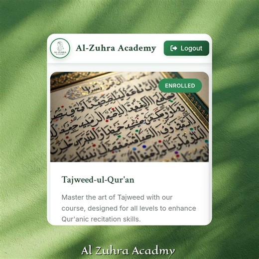 How to Join Al-Zuhra Academy Class | Student Portal Login Guide (Step-by-Step)