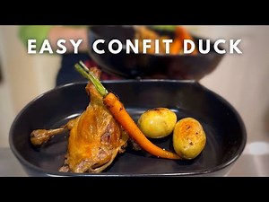 This is EASIER than it looks! How to make delicious Confit Duck.