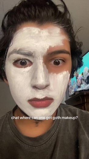 Where to Buy Goth Makeup: White Face Paint & Foundation