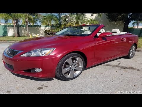 FOR SALE 2010 Lexus IS 250 Convertible, Buy It Now $8,999.00