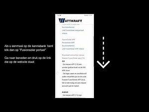 Huawei FusionSolar app installeren Android telefoon