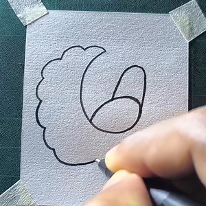 24K views · 170 reactions | How to draw a peacock using number 6 | All About Art | Facebook