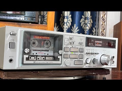 A legendary tape recorder from a bygone era: Technics RS M 250 tape deck, in pristine condition. ...