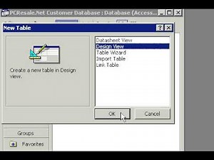 Microsoft Access 101 (for Access 2003) Lesson 05. The Customer Table
