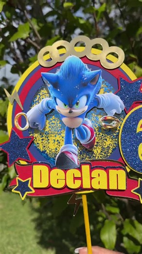 Cómo hacer un topper de pastel shaker DIY 💙✨