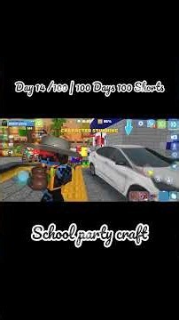 School party craft / Day 14 /100 | 100 Days 100 Shorts | #miicraft #shortvideo