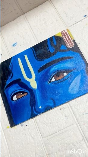 Lord Krishna painting #art #painting #drawingideas #artist #viral
