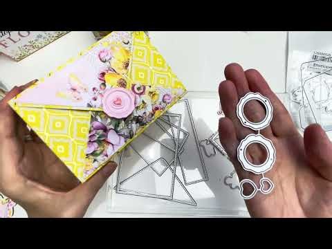 KSCRAFT Spring project share Happy mail gift boxes Envelope