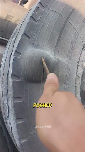 This Tire Was a Ticking Time Bomb